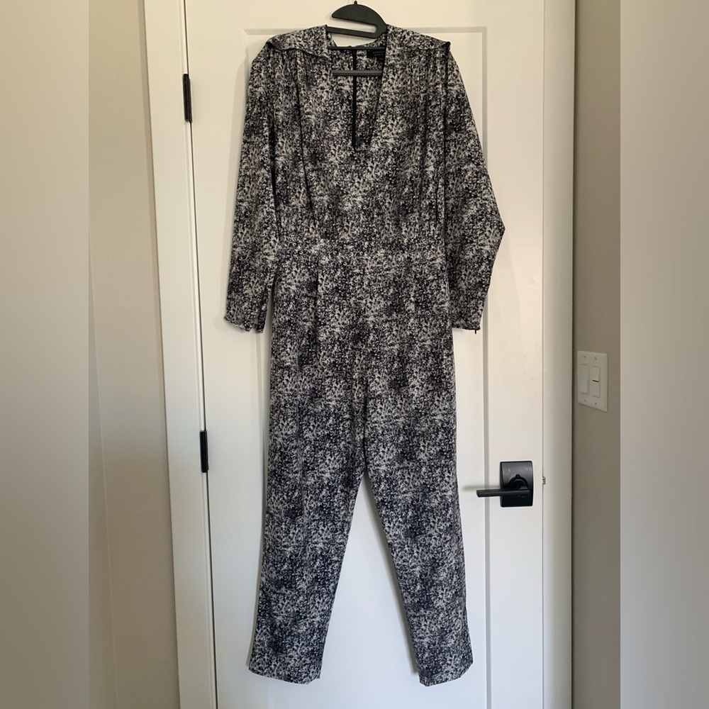 Allsaints print jump suit